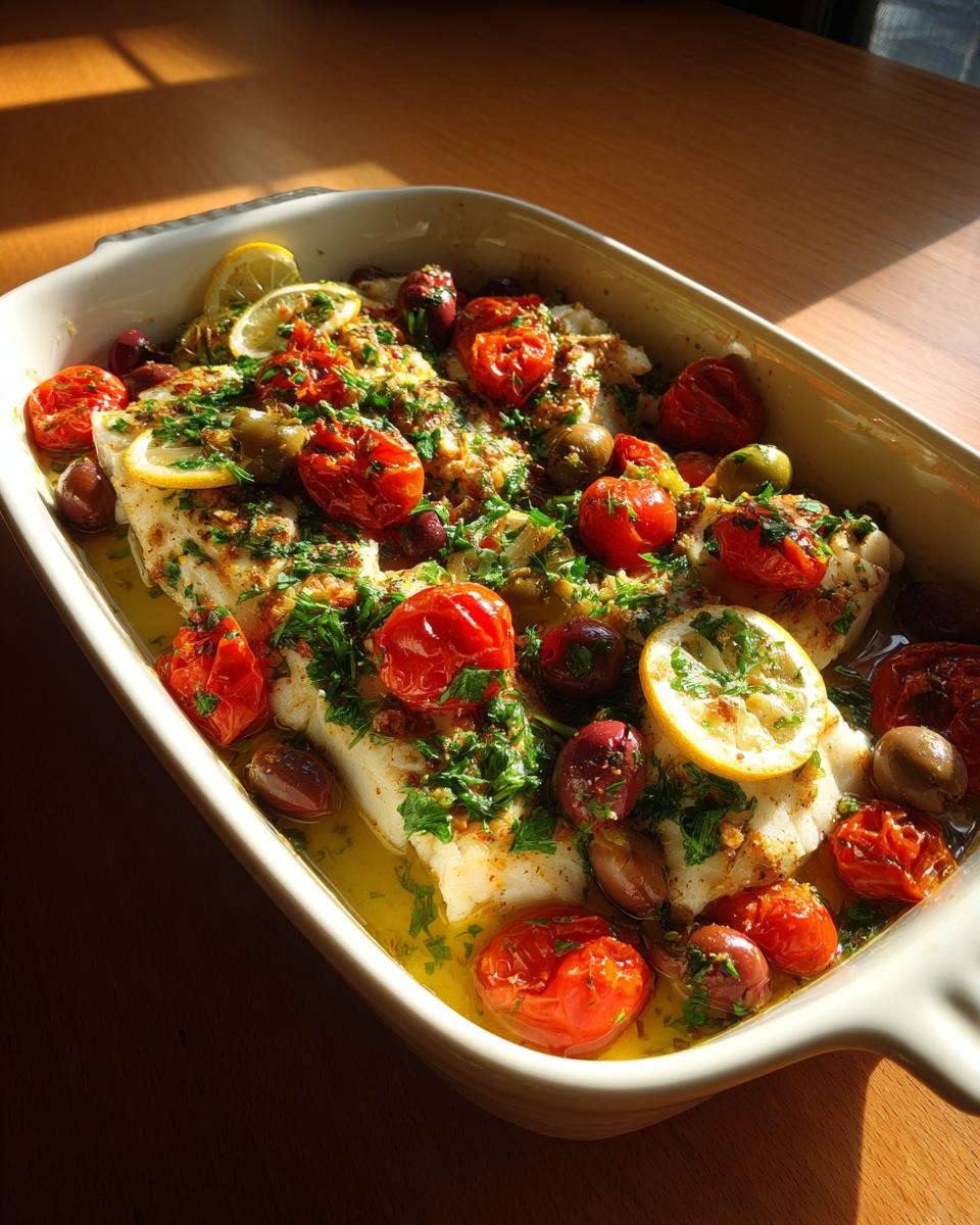 Mediterranean Baked Fish - detail 2