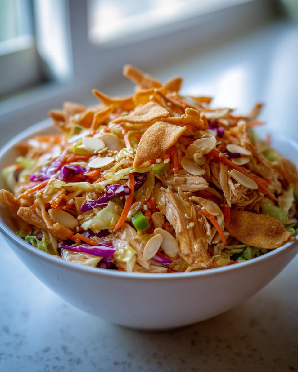 Asian Chicken Crunch Salad - detail 1