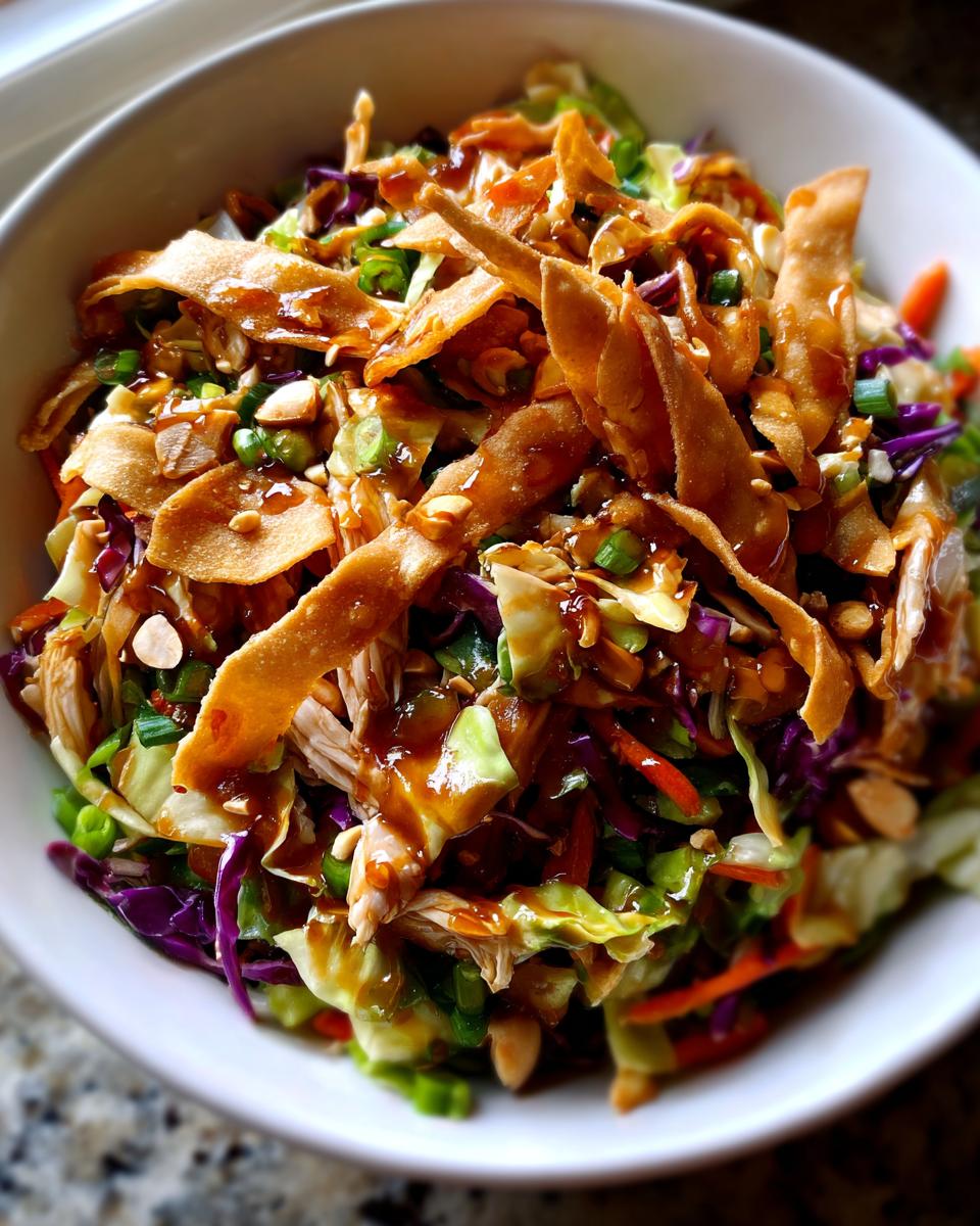 Asian Chicken Crunch Salad - detail 2