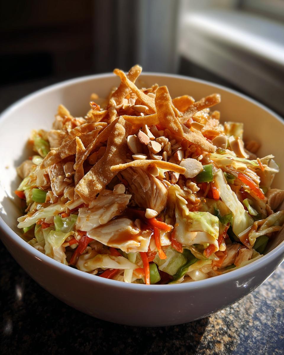 Asian Chicken Crunch Salad - detail 3
