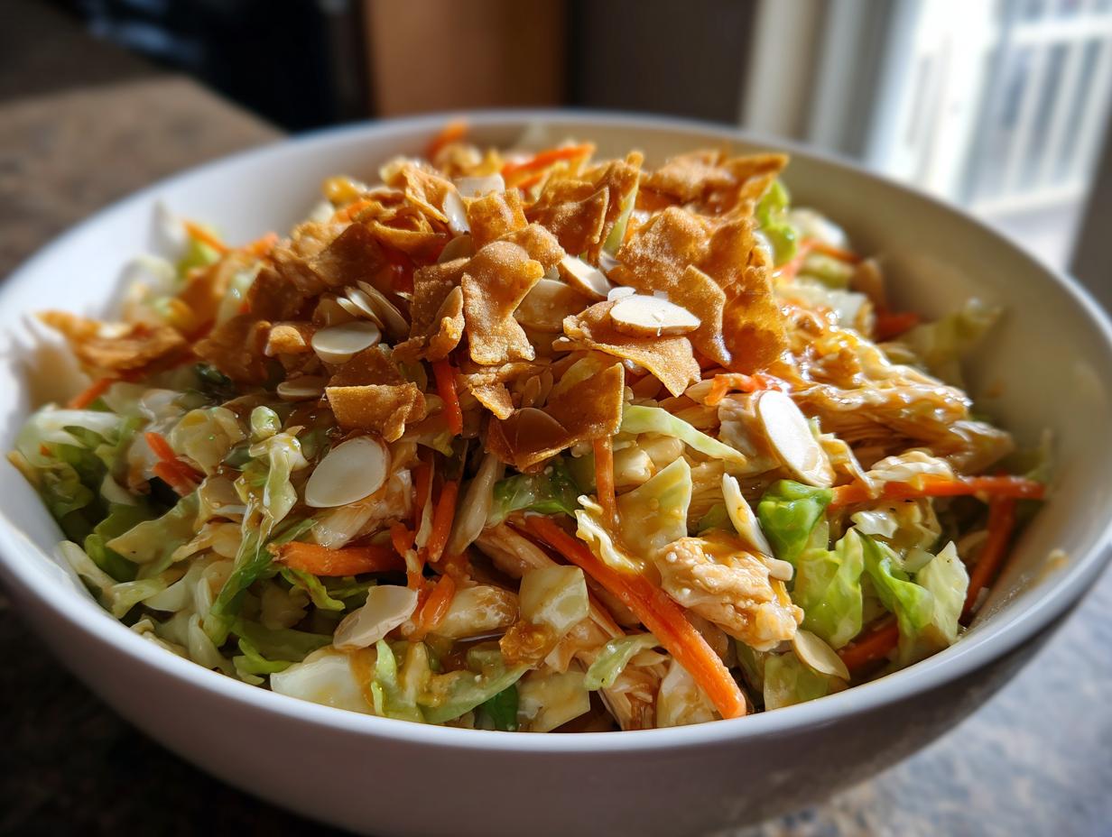 Asian Chicken Crunch Salad