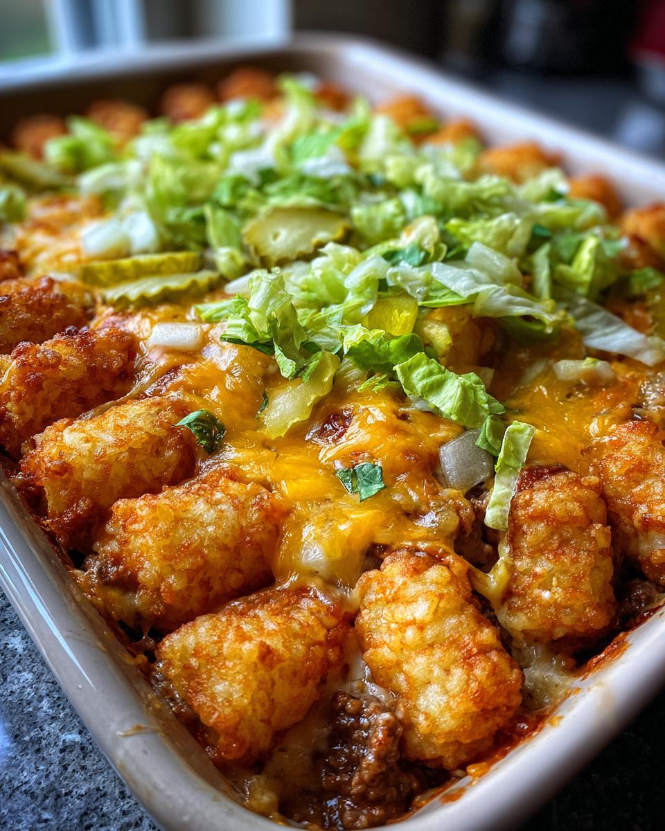 Big Mac Casserole - detail 1