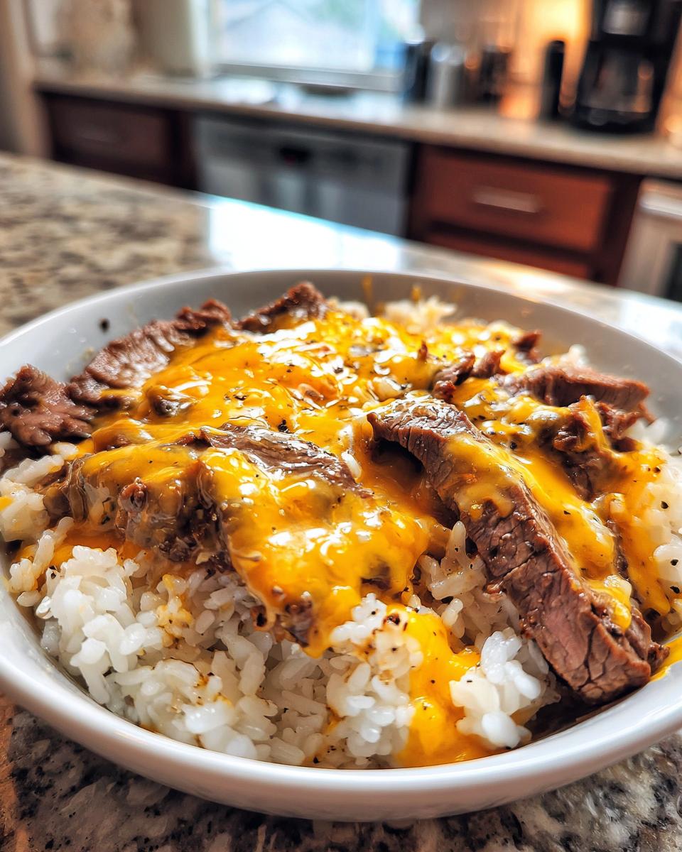 Cheesy Steak & Rice - detail 1