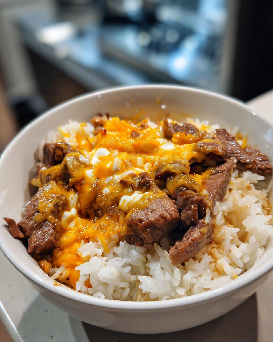 Cheesy Steak & Rice - detail 2
