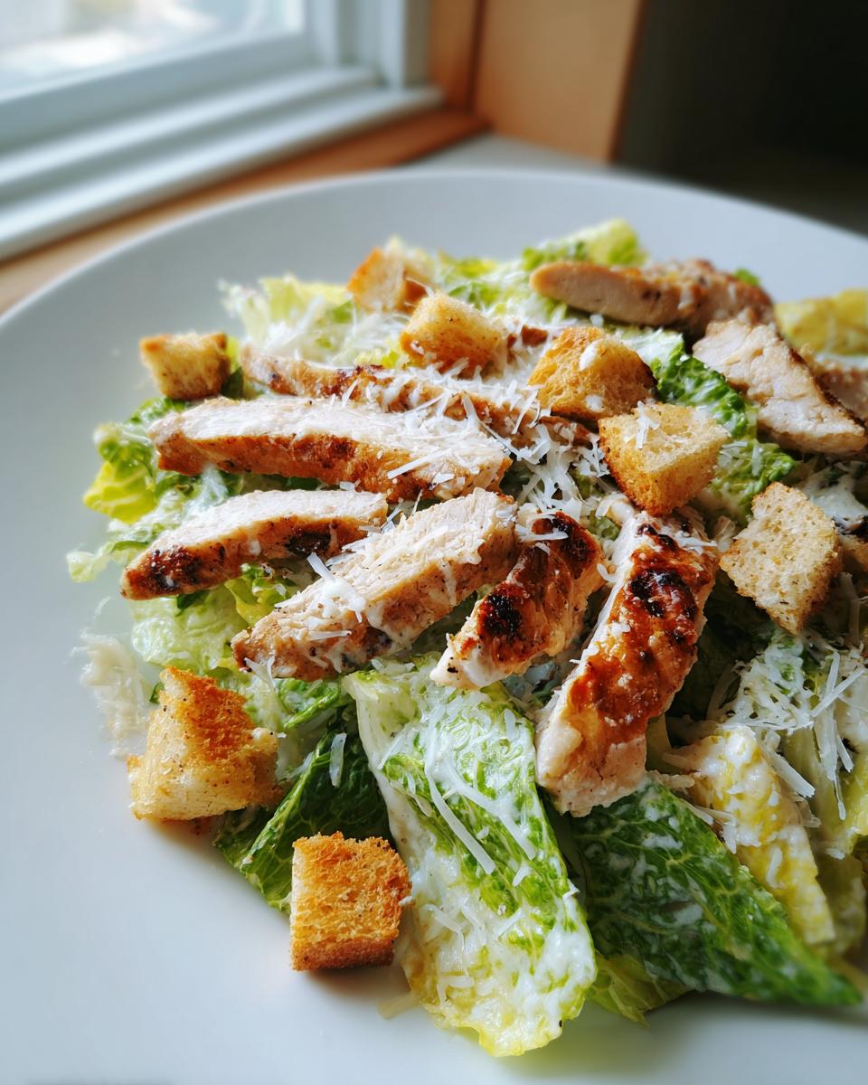 Chicken caesar salad - detail 2