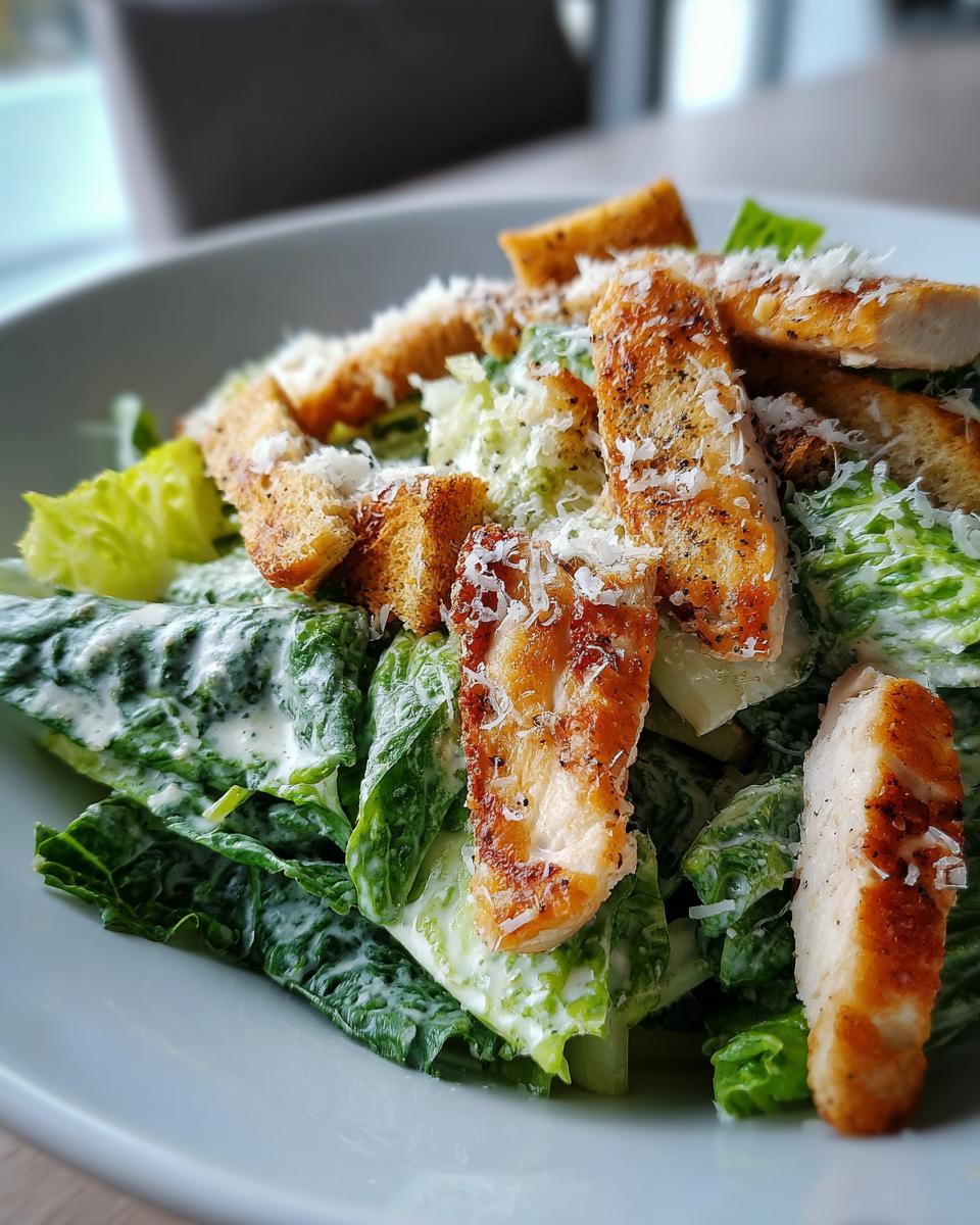 Chicken caesar salad - detail 3
