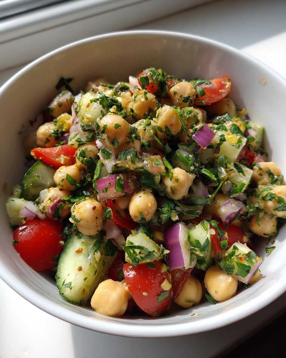Chickpea Salad - detail 1