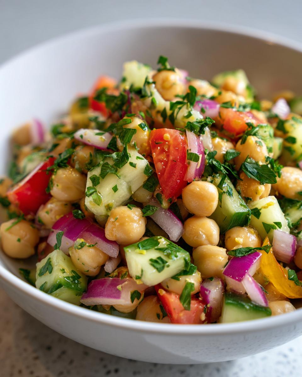 Chickpea Salad - detail 2