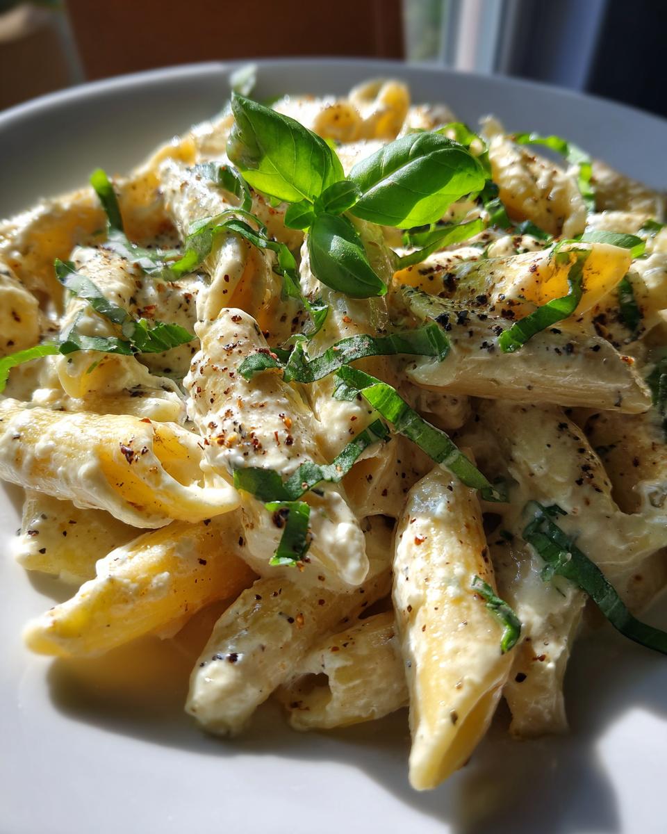 Creamy Cottage Cheese Pasta (Gluten Free, High Protein) - detail 2