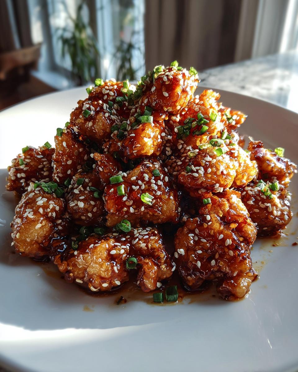 Crispy Chinese Honey Garlic Chicken - detail 1