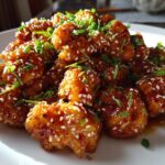 Crispy Chinese Honey Garlic Chicken