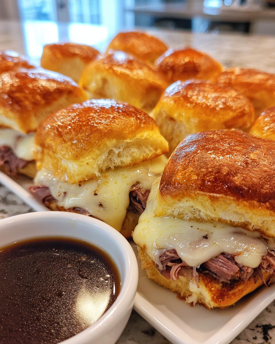 Easy French Dip Sliders Recipe - detail 3