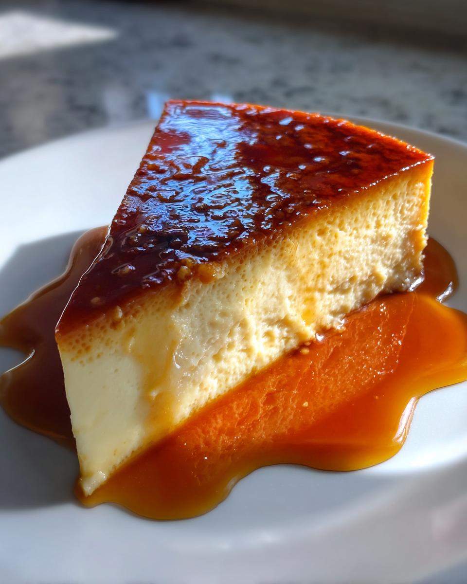 French Antilles Coconut Flan - detail 3
