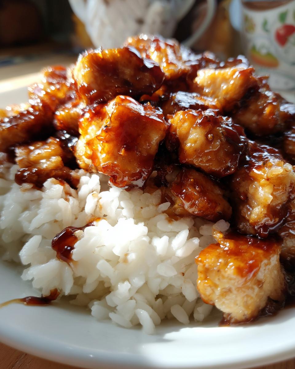 Honey BBQ Chicken Rice - detail 1