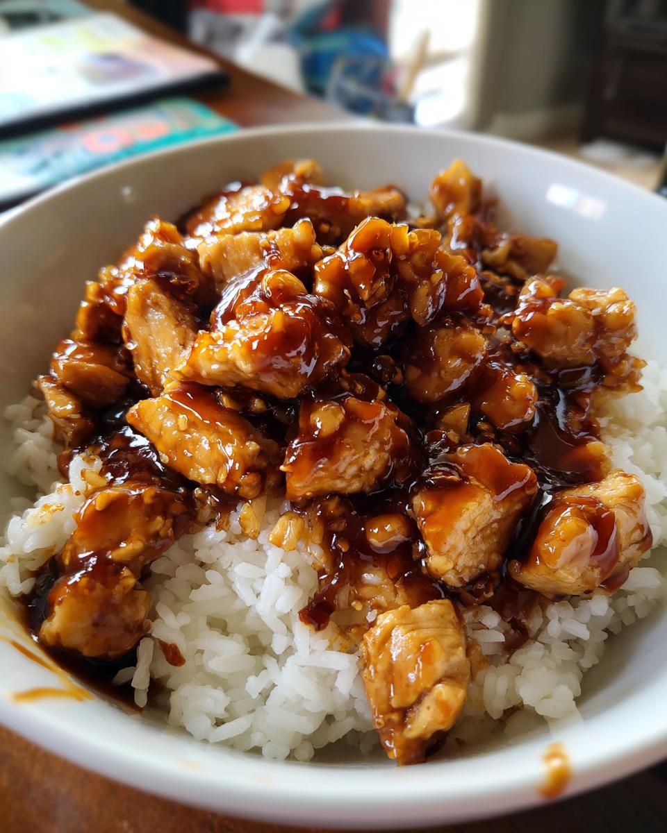 Honey BBQ Chicken Rice - detail 3