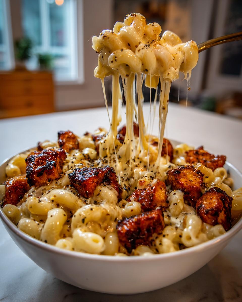 Honey Pepper Chicken Mac and Cheese - detail 1