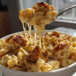 Honey Pepper Chicken Mac and Cheese