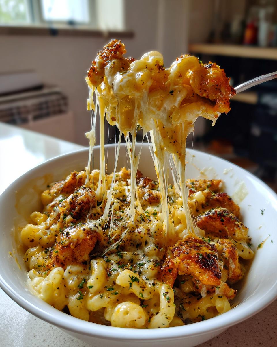Honey Pepper Chicken Mac and Cheese - detail 2