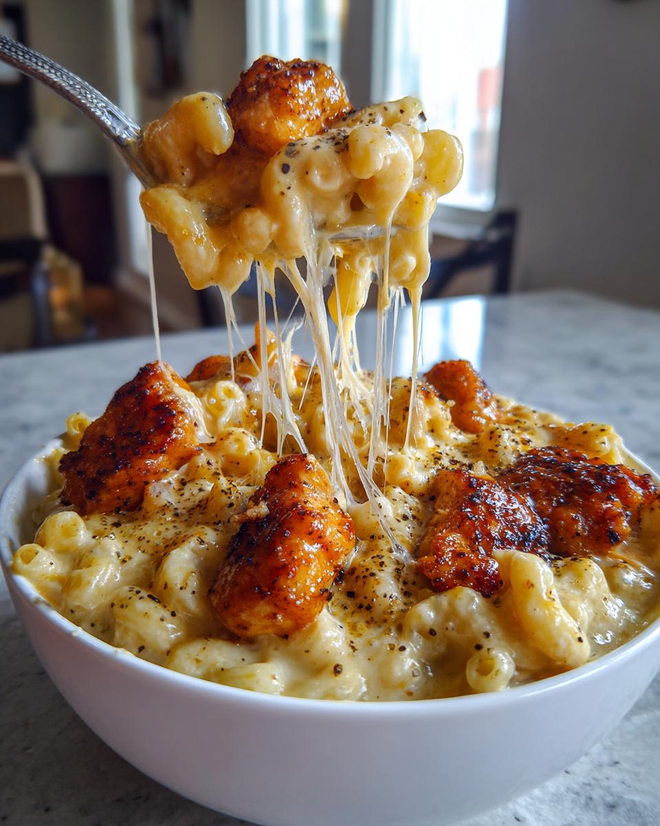 Honey Pepper Chicken Mac and Cheese - detail 3