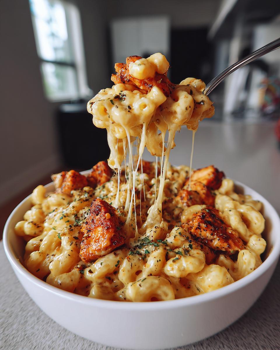 Honey Pepper Chicken Mac and Cheese - detail 4
