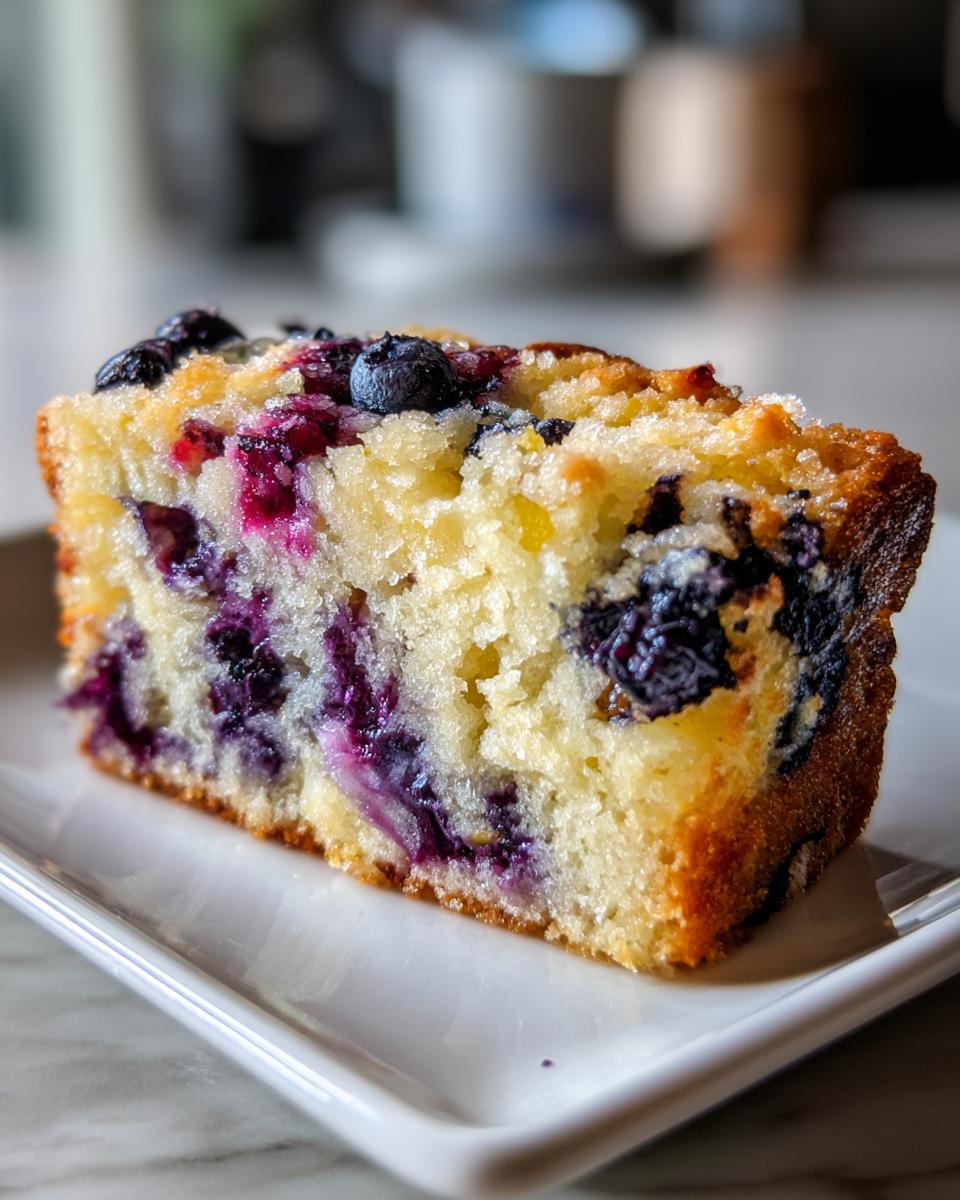 Lemon and Blueberry Soufra - detail 1