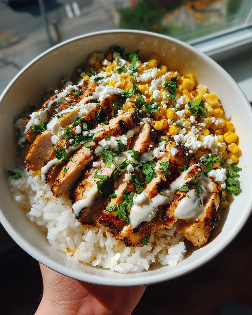 Street Corn Chicken Rice Bowl - detail 1