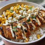 Street Corn Chicken Rice Bowl
