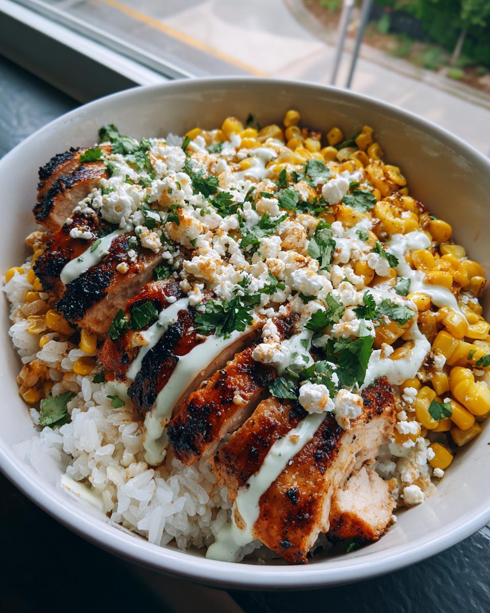 Street Corn Chicken Rice Bowl - detail 2