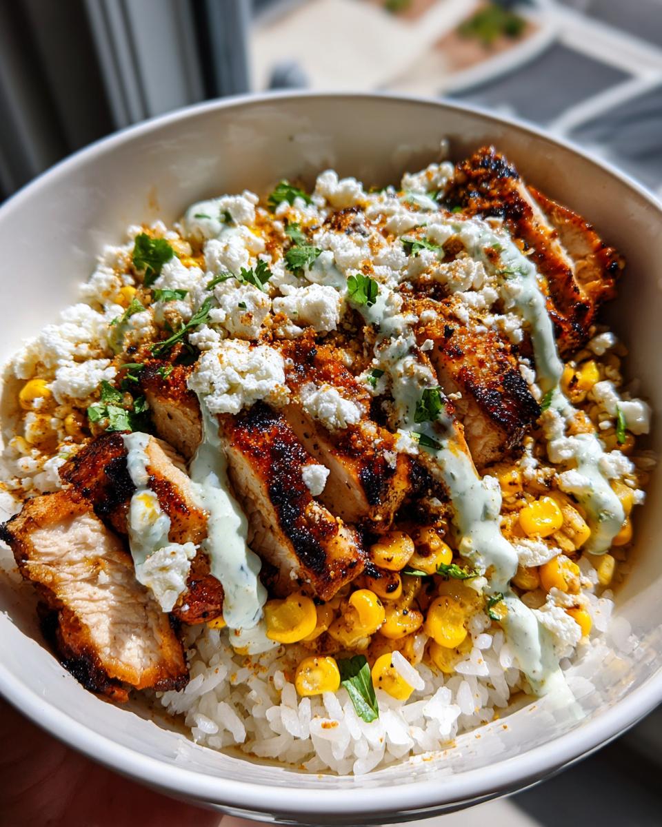 Street Corn Chicken Rice Bowl - detail 3