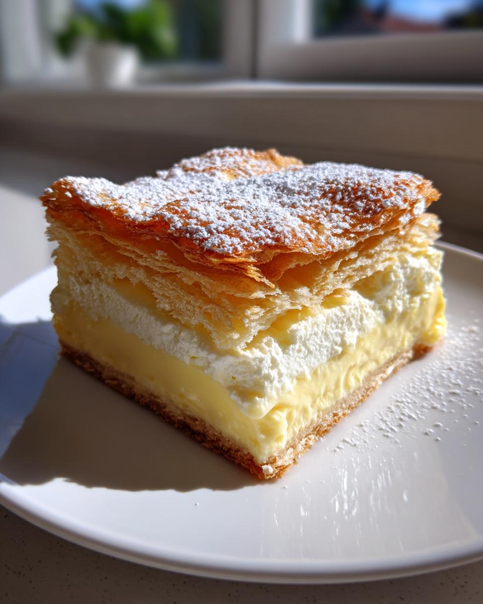 Vanilla Custard Slice - detail 2
