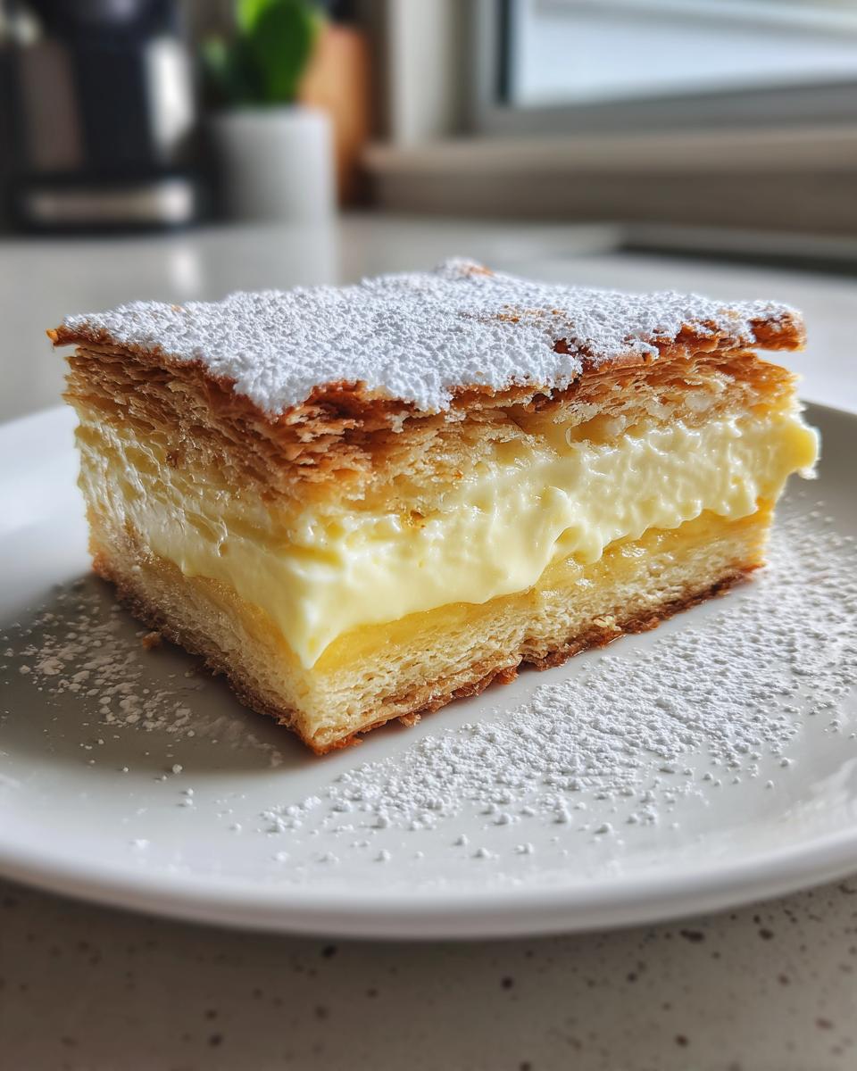 Vanilla Custard Slice - detail 3