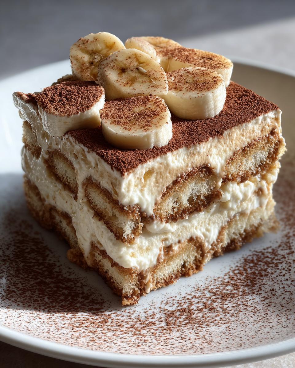 banana pudding tiramisu - detail 3