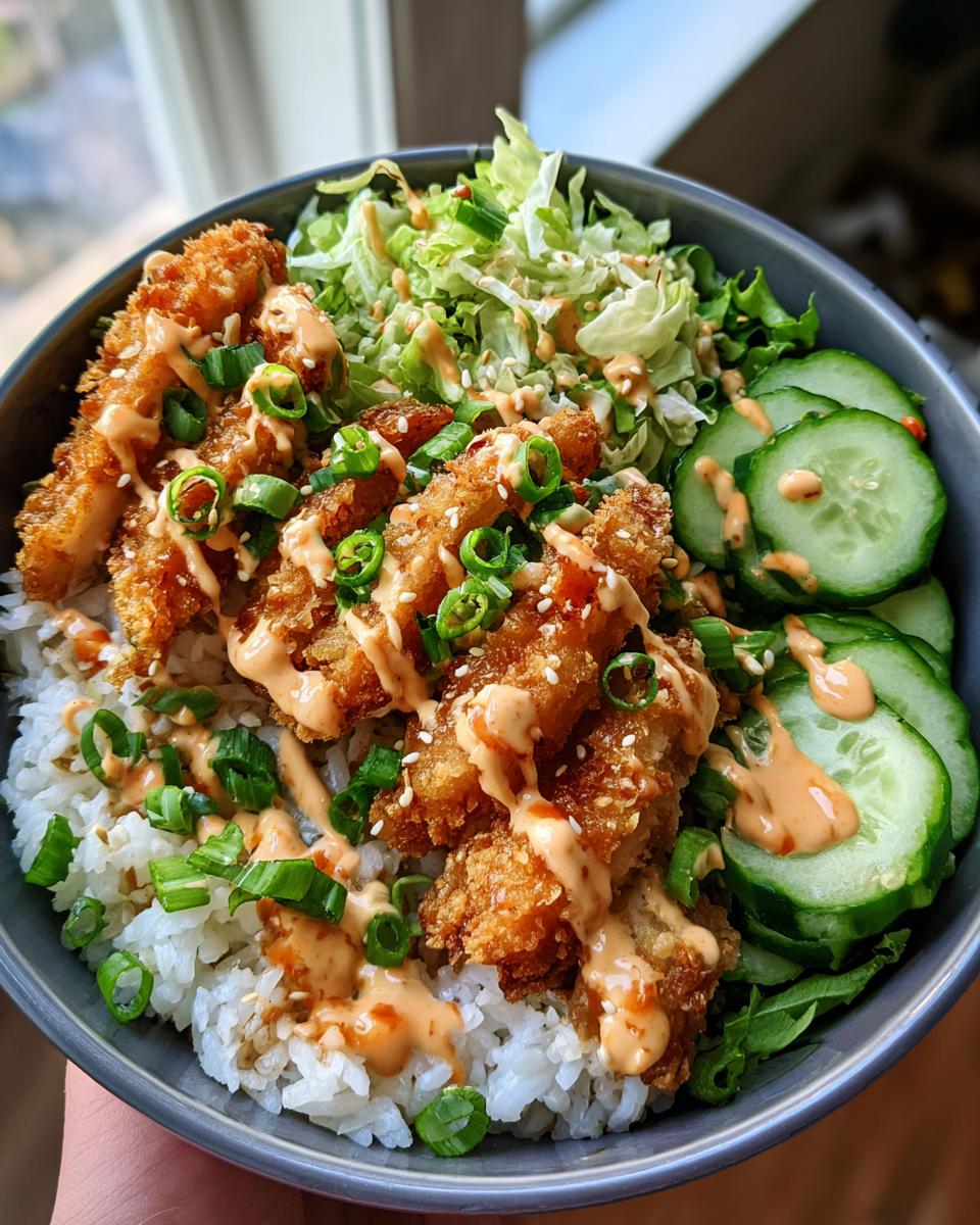 bang bang chicken bowl - detail 4