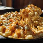 buffalo chicken mac and cheese skillet