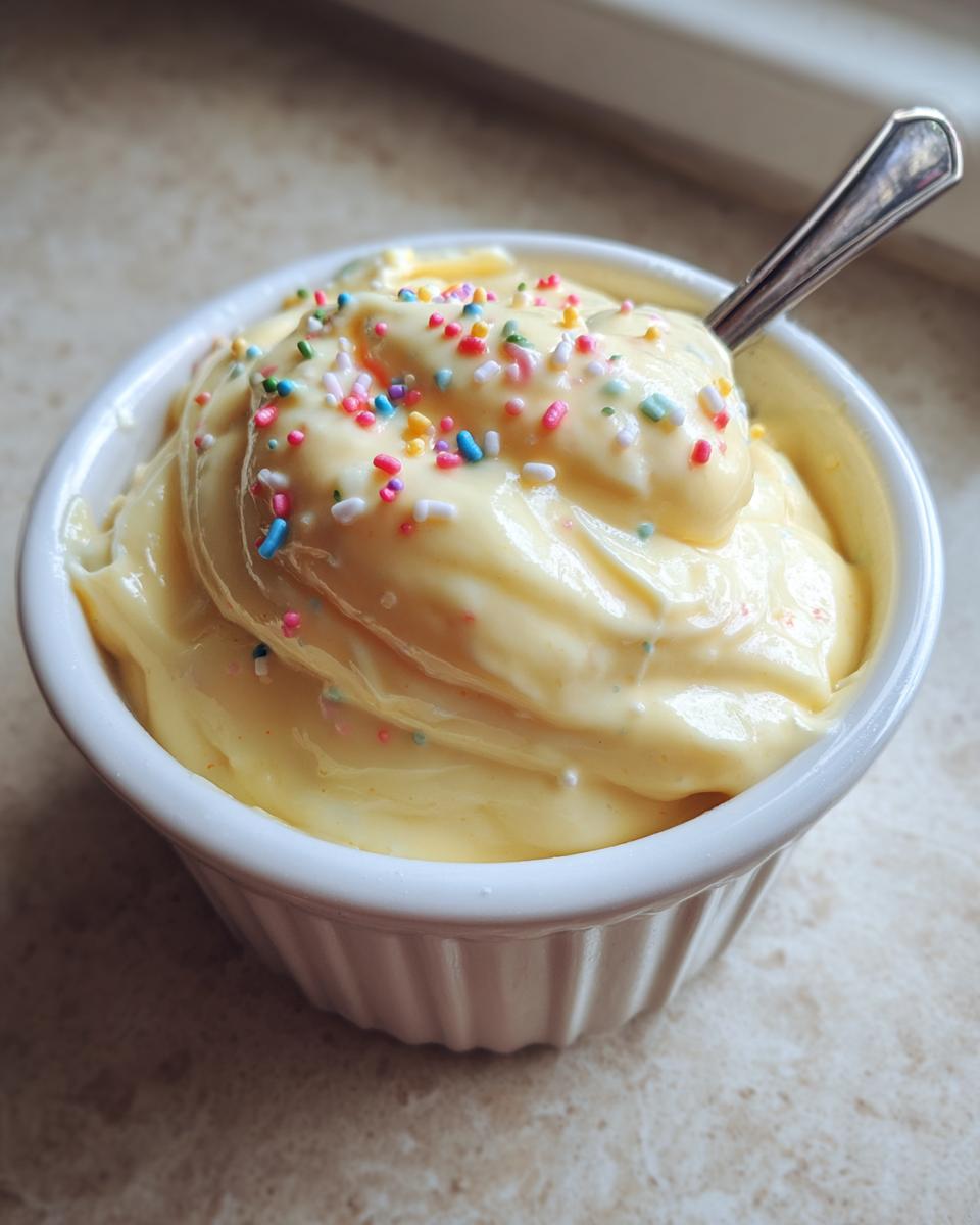 cake batter dip - detail 2