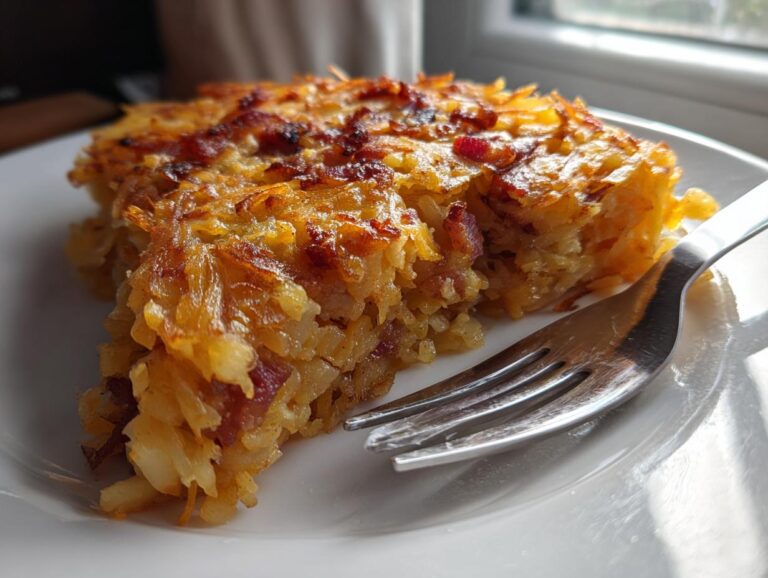 cheesy bacon breakfast hash browns