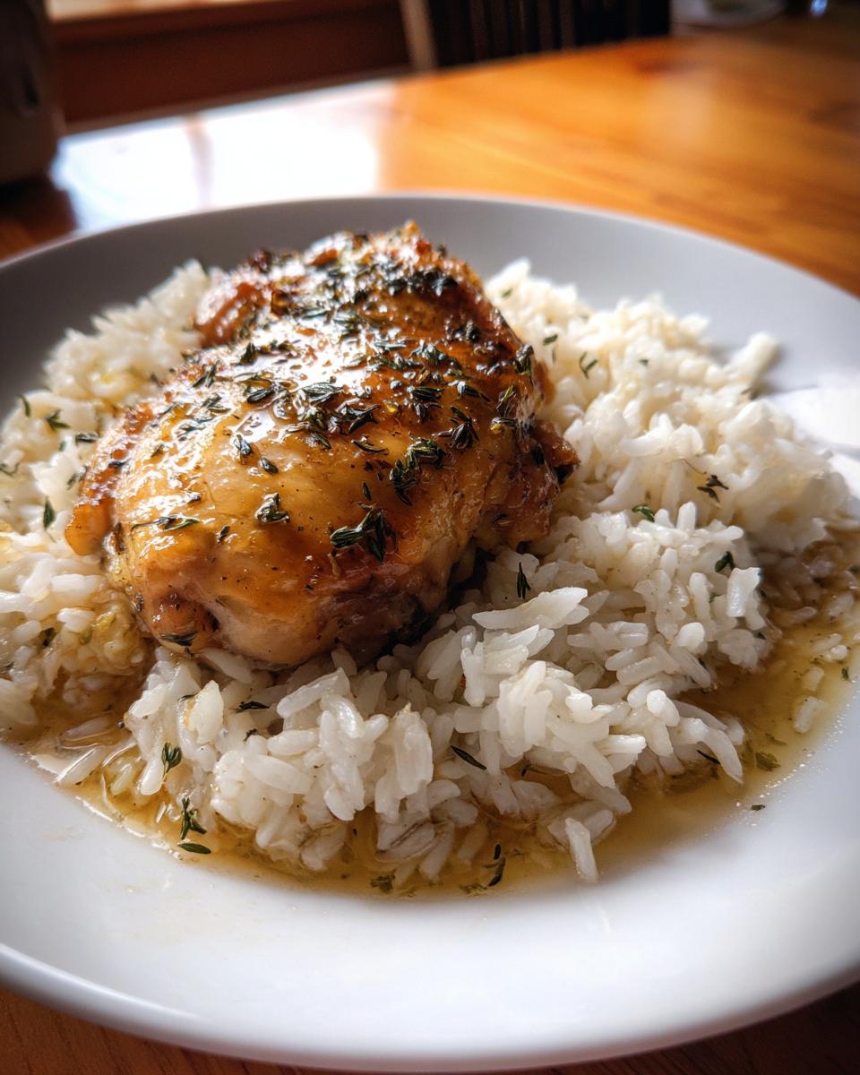 chicken and Rice - detail 2