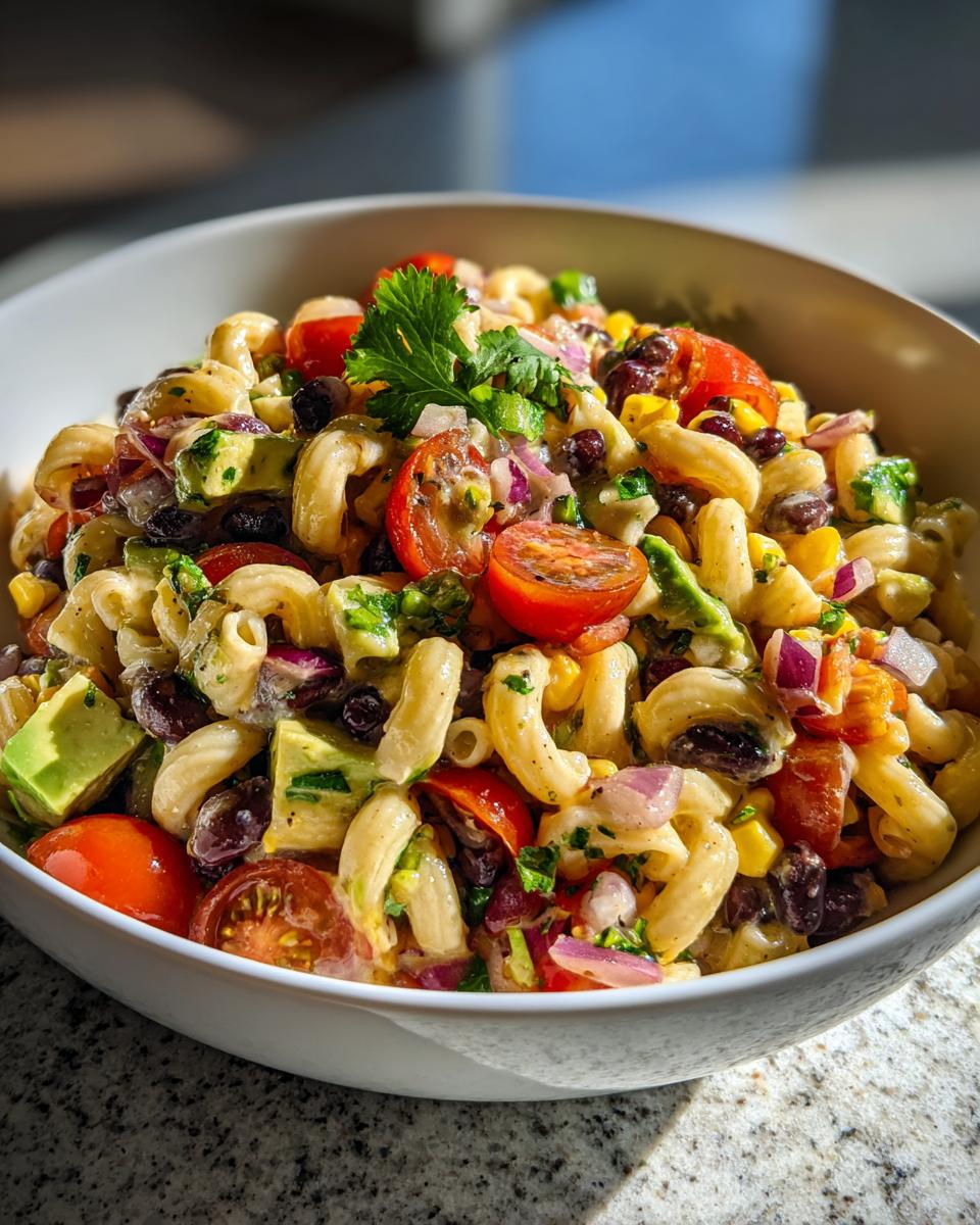 cowboy caviar meets pasta salad - detail 2