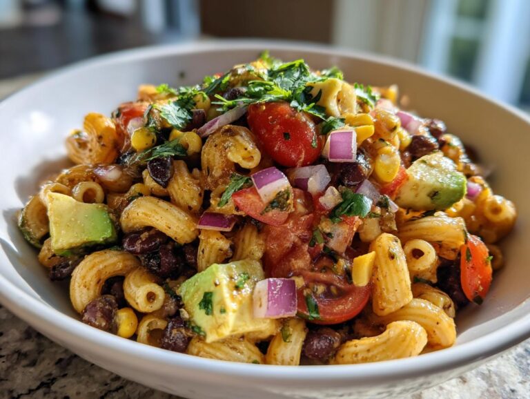 cowboy caviar meets pasta salad