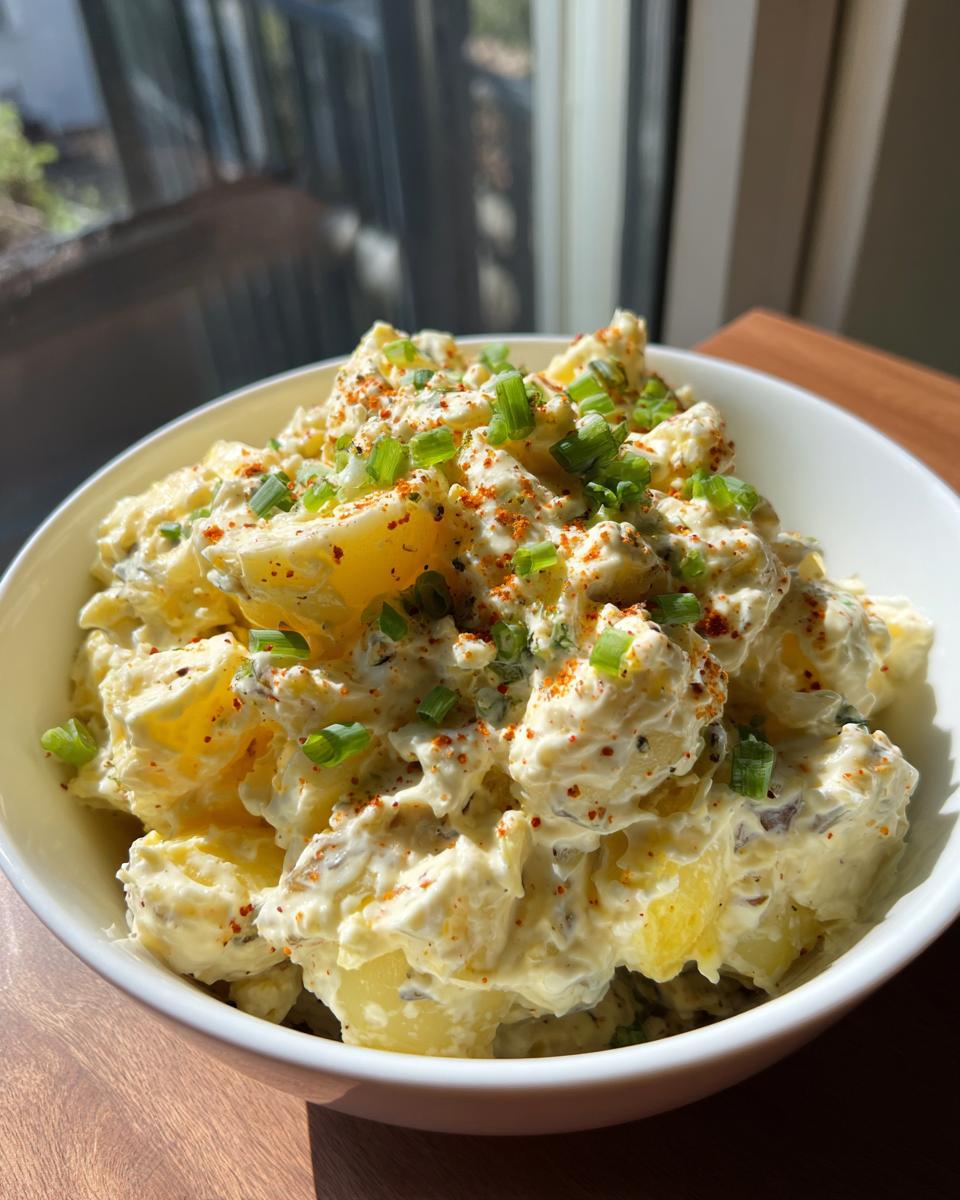 creamy potato salad - detail 3