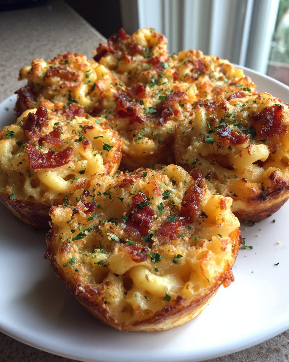 crispy bacon mac cheese loaded pizza rolls - detail 2