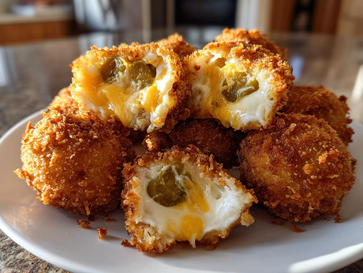 Irresistible Fried Pickle Ranch Cheese Bombs in 30 Minutes