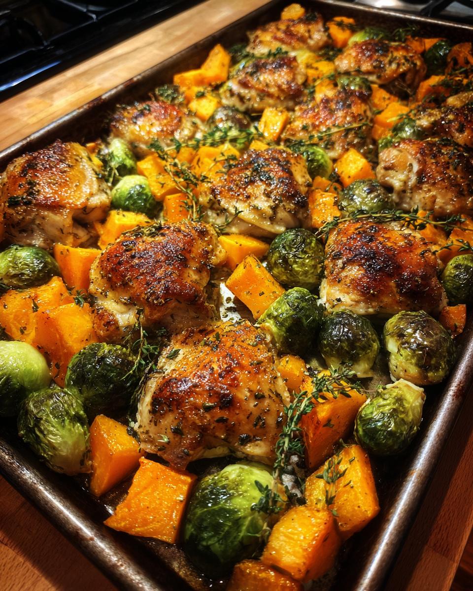 harvest sheet pan dinner - detail 1
