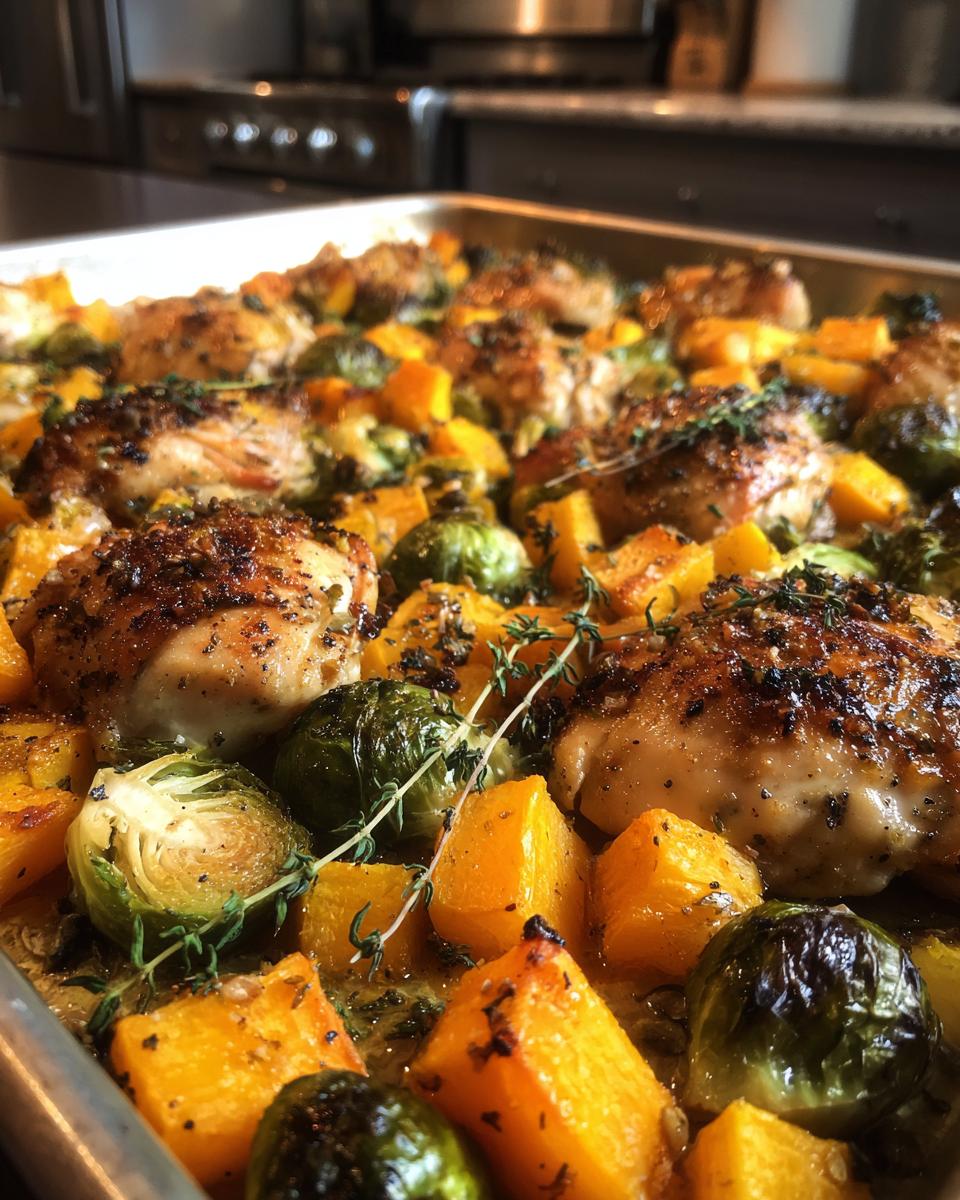 harvest sheet pan dinner - detail 2