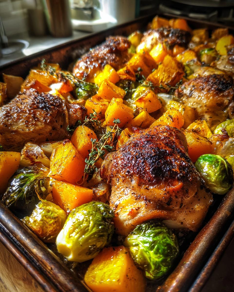 harvest sheet pan dinner - detail 3