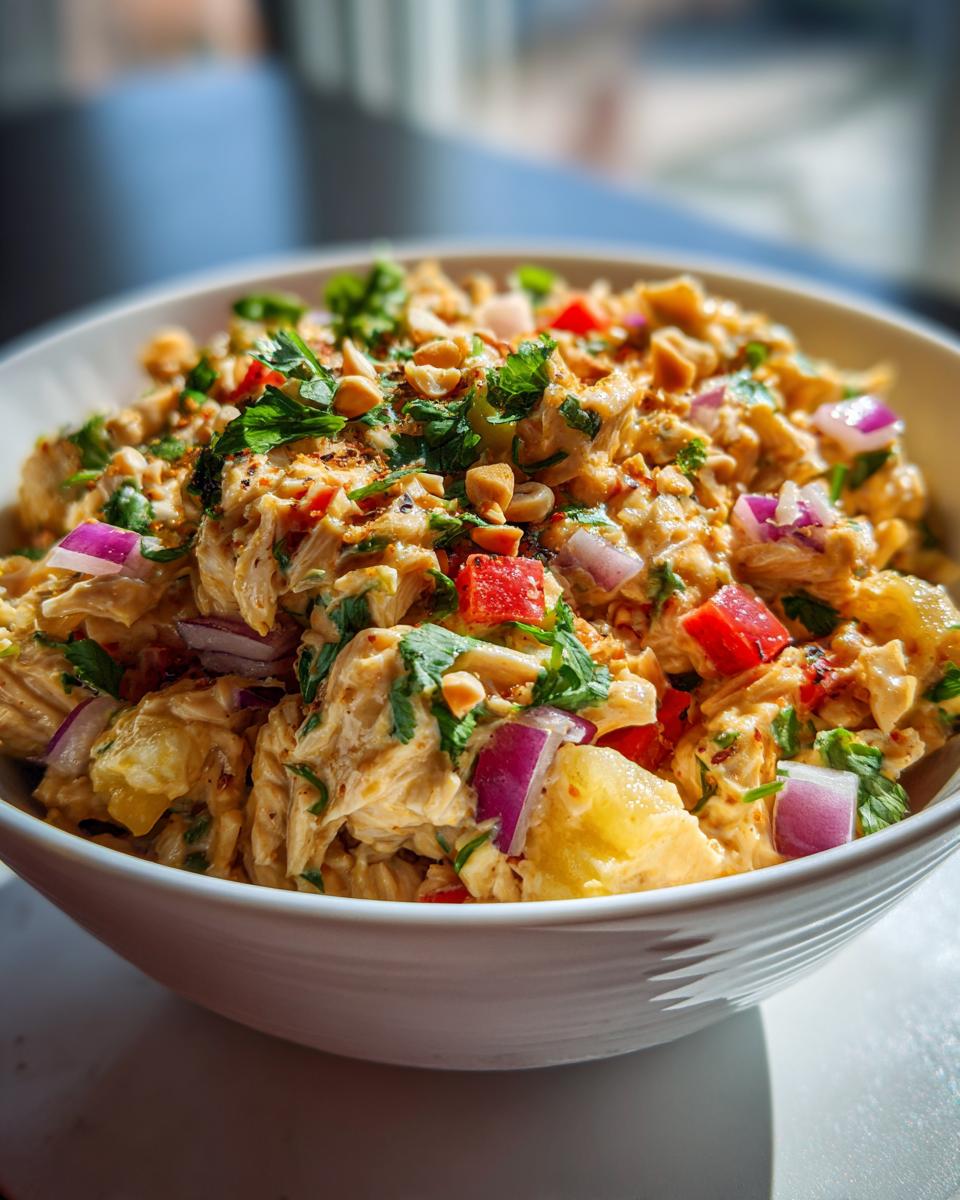 hawaiian chicken salad - detail 2