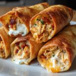 keto chicken bacon ranch taquitos