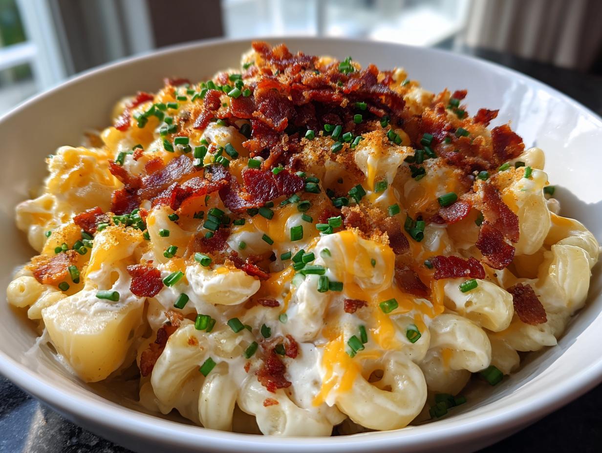 30-Minute Loaded Potato Mac That Melts Hearts
