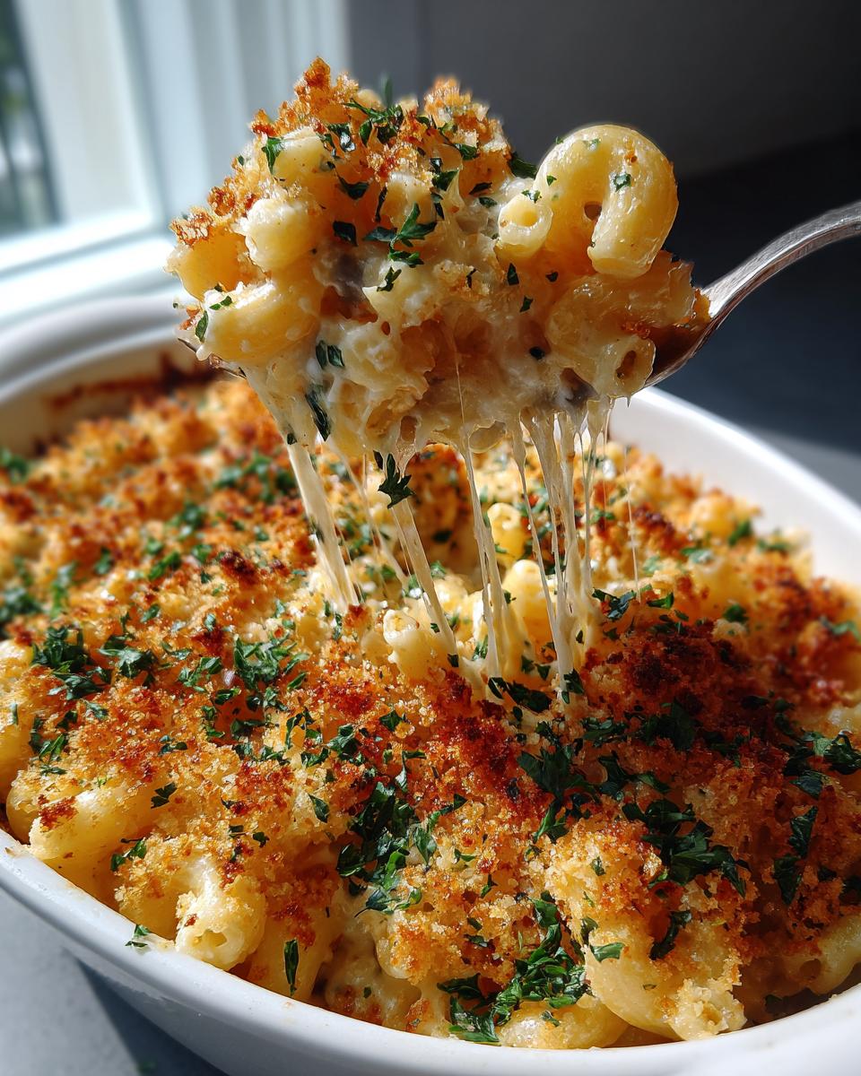 loaded truffle mushroom mac - detail 1