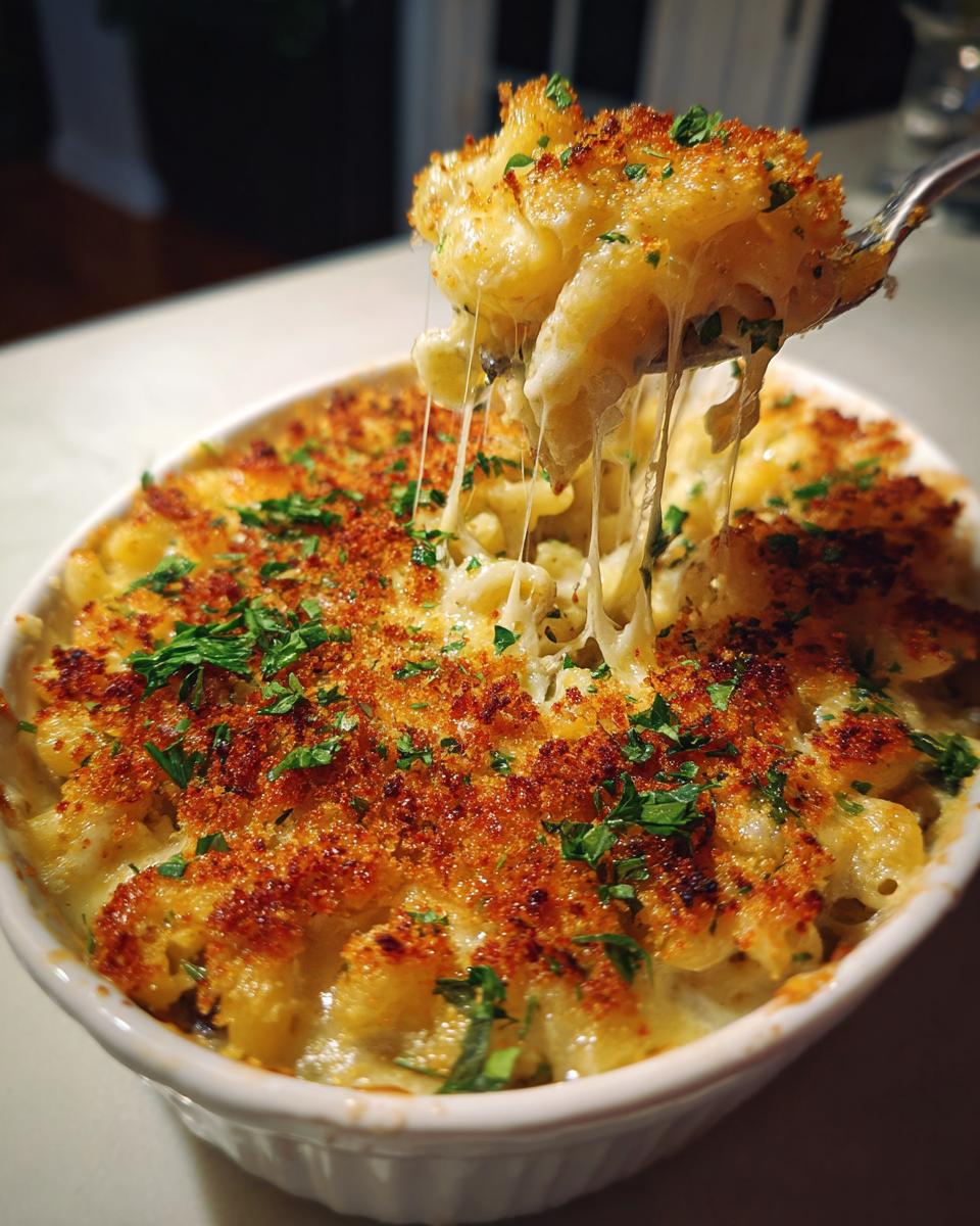 loaded truffle mushroom mac - detail 3